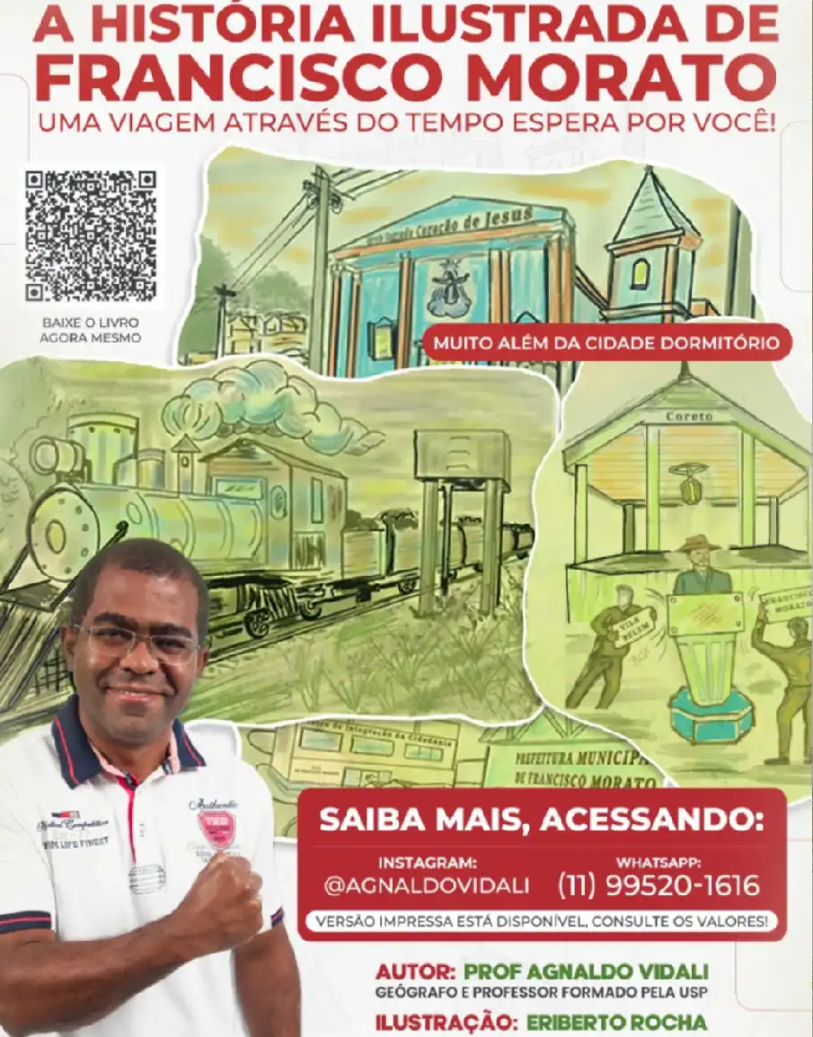 Capa do Livro: A História Ilustrada de Francisco Morato